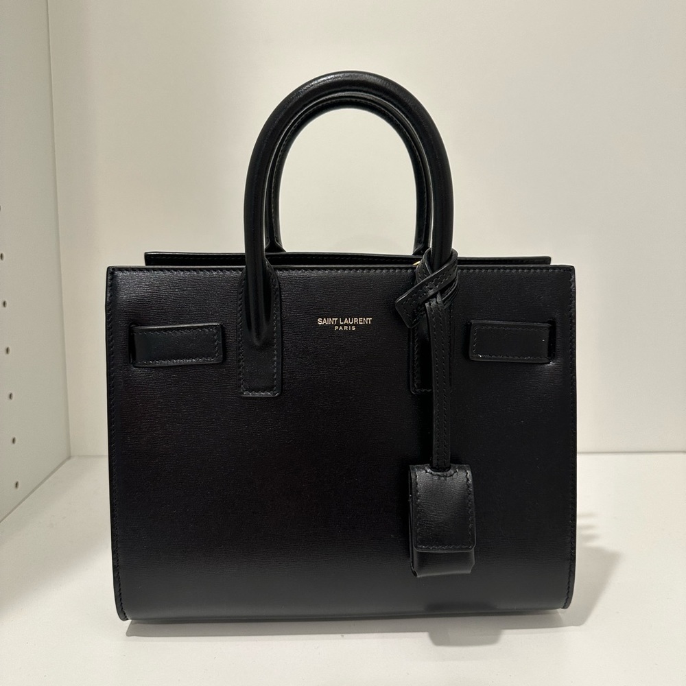 SAINT LAURENT SAC DE JOUR BABY IN SMOOTH LEATHER